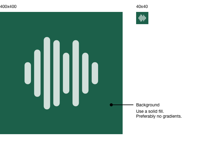 Service Logo SVG guidelines